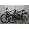 Image 1 : RED FUJI MOUNTAIN BIKE AND GREY RALEIGH MOUNTAIN BIKE