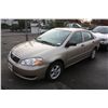 Image 1 : 2008 TOYOTA COROLLA CE, LIMITED EDITION 20TH ANIVERSARY, 4DRSDN, GOLD, VIN # 2T1BR32E28C894187