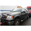 Image 1 : 2007 FORD F150 XLT, 2DR PU, GREY, VIN # 1FTPX14V57FA81171