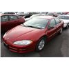 Image 1 : 2002 CHRYSLER INTREPID, 4DR, RED, VIN # 2C3AH46R02H268981