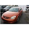 Image 1 : 2006 CHEVROLET COBALT, ORANGE, 2DR, VIN #1G1AM15B967852235