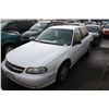 Image 1 : 2000 CHEVROLET MALIBU WHITE, 4DR, VIN # 1G1ND52J4Y6336961