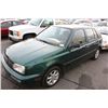 Image 1 : 1995 VOLKSWAGEN GOLF, HATCHBACK, GREEN, VIN # 3VWFC81H8SM084361