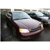 Image 2 : 2001 SUBARU LEGACY VIN 4S3BE635917203322