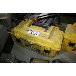 YELLOW TOOL BOX WITH IMPACT GUN