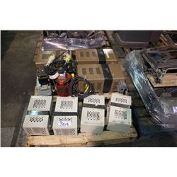 PALLET OF ASSORTED TRANSFORMERS
