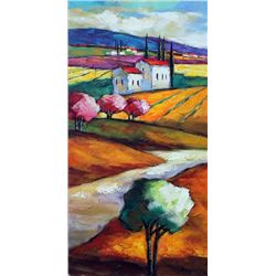 Original Hand Signed Acrylic on Canvas by Brodinsky