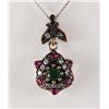 Image 1 : Natural Stone Vintage Victorian Design Pendant