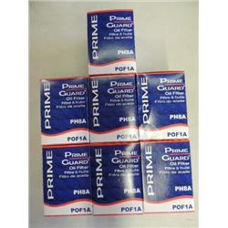 LOT 7 PRIME GUARD OIL FILTERS PART# PH8A
