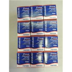 LOT 12 PRIME GUARD OIL FILTERS PART# POF5505