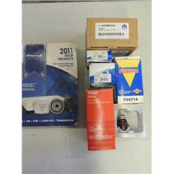 LOT 6 (2) OIL FILTERS, THERMOSTAT SEAL, RADIATOR C