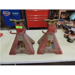 PAIR 5 TON SNAP ON SERIES B RATCHET JACKS