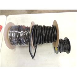 LOT 3 ROLLS (2) .5" & .25" CACBLE HEAT INSOLATOR H