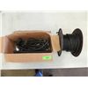 Image 1 : BOX LOT MISC RUBBER HOSE & ROLL COPPER CABLE 75'