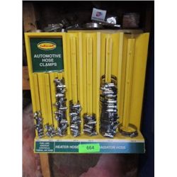 IDEAL CLAMPS & STORAGE RACK AUTOMOTIVE HOSE CLAMPS