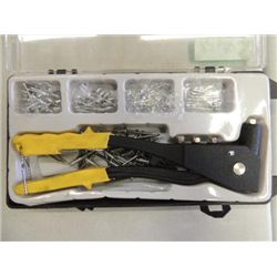 RIVET SET INCLUDES REVIT GUN & VARIOUS SIZED REVIT