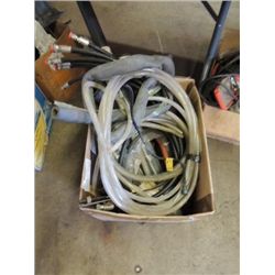 BOX LOT VARIOUS AIR & PRESSURE HOSES