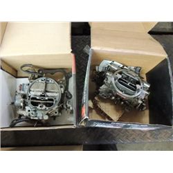 LOT 2 - USED 4 BARREL HOLLEY CARBURATORS