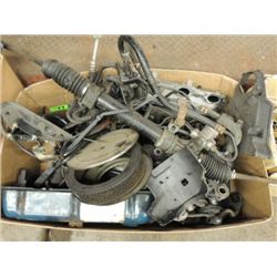 BOX LOT USED AUTOMOTIVE ENGINE PARTS