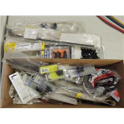 BOX LOT NEW REPAIR PARTS: 4 FUEL LINE REPAIR KITS,