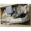Image 1 : BOX LOT NEW REPAIR PARTS: CABLES, SPARK PLUG ENDS,