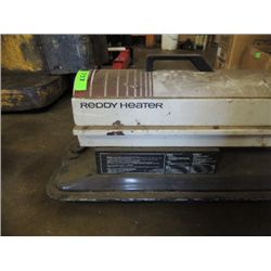 50000 BTU REDDY KEROSENE SHOP SPACE HEATER.