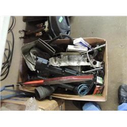 BOX LOT USED AUTOMOTIVE ENGINE PARTS