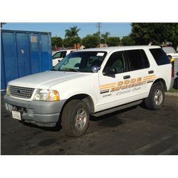 2002 FORD EXPLORER