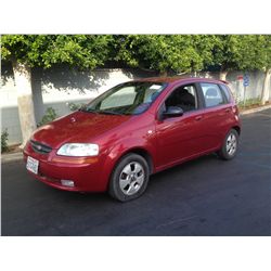 2006 CHEVROLET AVEO