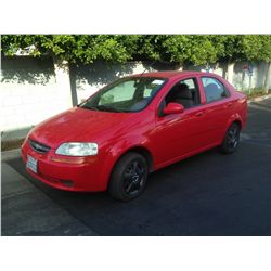 2004 CHEVROLET AVEO