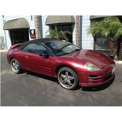 2001 MITSUBISHI ECLIPSE SPYER