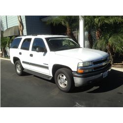 2002 CHEVROLET TAHOE
