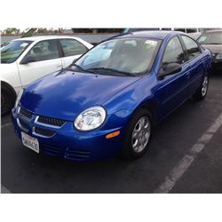 2005 DODGE NEON