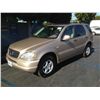 Image 1 : 2001 MERCEDES BENZ ML320