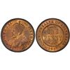 Image 1 : 1917-I Australian KGV Penny - PCGS MS 65RB