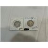 Image 1 : LOT 2 1891 SEATED QUARTER & 1917-D TYPE 1 STANDING
