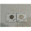 Image 1 : 1907 EF & 1911 VF FULL LIBERTY V-NICKELS