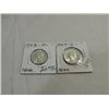 Image 1 : LOT 2 1952 & 59-D UNC WASHINGTON QUARTERS