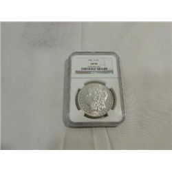 1881-O GRADED NGC AU58 MORGAN SILVER DOLLAR