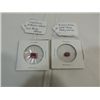 Image 1 : LOT 2 9.4X6.8 & 10X8MM OCTAGON & OVAL RUBY GEM