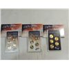 Image 1 : LOT 3 2005-P-D & GOLD PLATED STATE QUARTER SETS