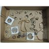 Image 1 : LOT 24 STERLING SILVER JEWELRY: RINGS, BRACELETS,