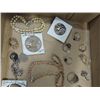 Image 2 : LOT 24 STERLING SILVER JEWELRY: RINGS, BRACELETS,