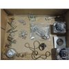 Image 1 : LOT 13 STERLING SILVER JEWELRY BRACELET, PINS,