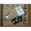Image 2 : LOT 16 VINTAGE STERLING SILVER & ABOLNE JEWELRY: