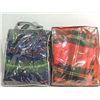 Image 1 : LOT 2 VINTAGE PICNIC BLANKETS & CARRYING CASE
