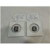 Image 1 : LOT 2 BLACK ONYX WITH SILVER LETTER ON SURFACE