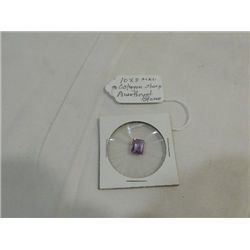 AMETHYST GEM STONE 10X8MM OCTAGON CUT