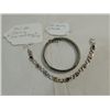 Image 1 : LOT 2 VINTAGE STERLING SILVER BRACELETS