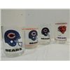 Image 1 : LOT 8 CHICAGO BEARS FOOTBALL GLASSES